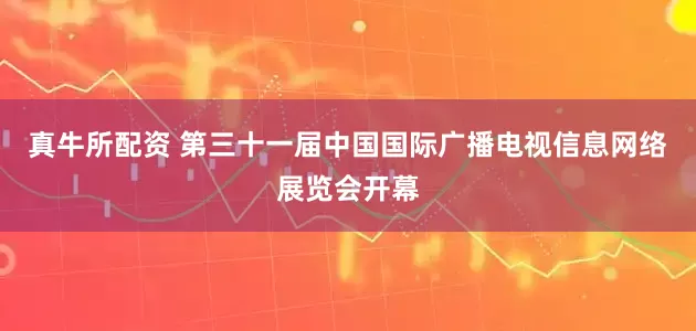 真牛所配资 第三十一届中国国际广播电视信息网络展览会开幕